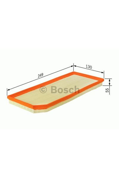 Bosch Air Filter - Hyundai I20 08/11/Kia Soul 09/12/Venga 11/12 Compatible