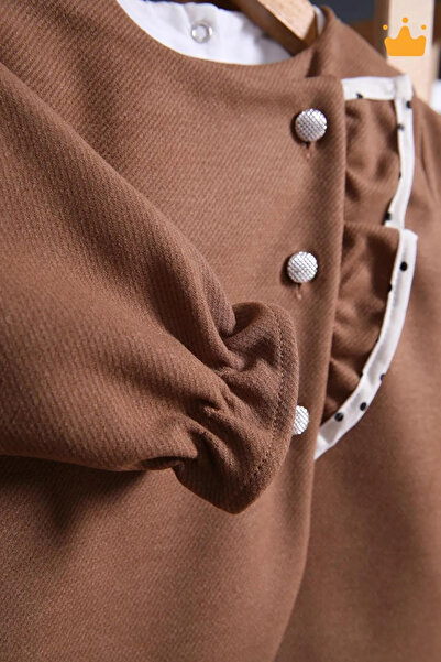 Tiny World Stylish Girl's Jacket Dress 2-Piece Set