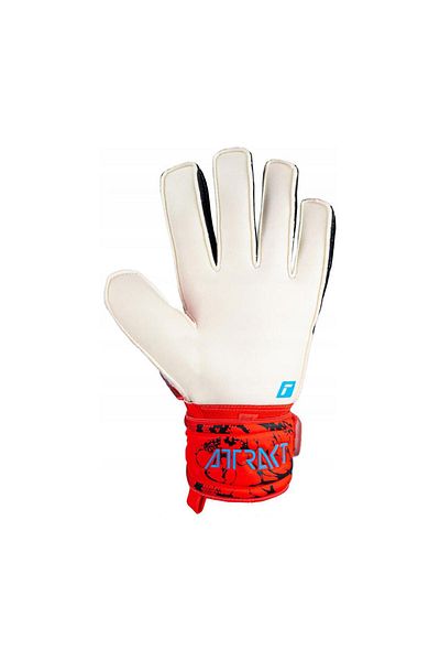 Reusch 5370515 Attrakt Pomegranate Flower - Solid Goalie Gloves