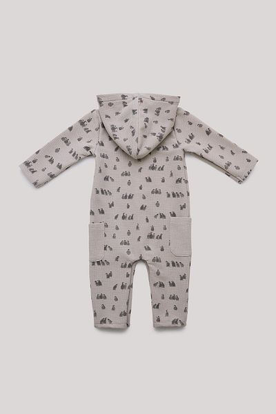 Layette BG Store Baby Boy Patterned Overalls
