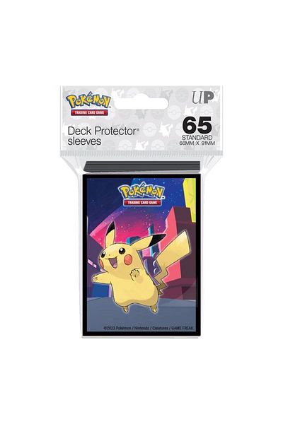 Mythos Cards Ultra Pro Pikachu Patterned Deck Protective Sleeve - Pack of 65