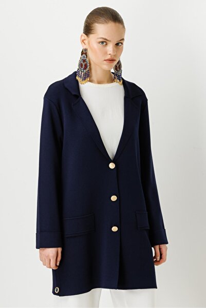 Ghisa Triko Ceket Lacivert