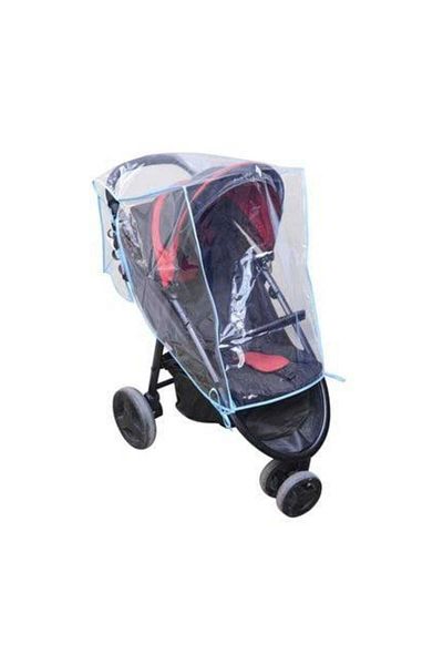 Mucha Blue Baby Stroller Stroller Rain Cover