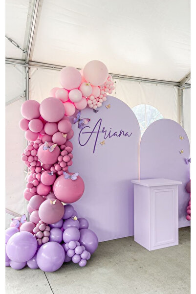 Çemrek Süs Parti Набір з 100 рожевих повітряних кульок