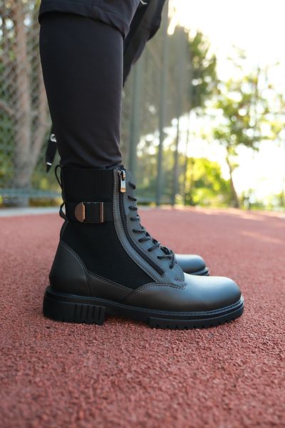Riccon Smoked Men's Zippered Boots 0012134