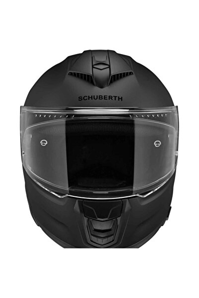 Schuberth S3 Matt Black Kapalı Motosiklet Kaskı
