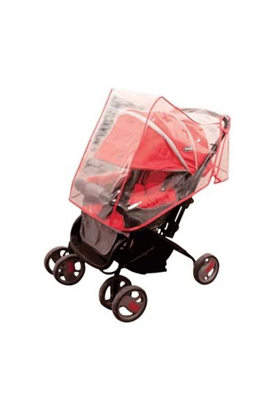 Mucha Pink Baby Stroller Stroller Rain Cover
