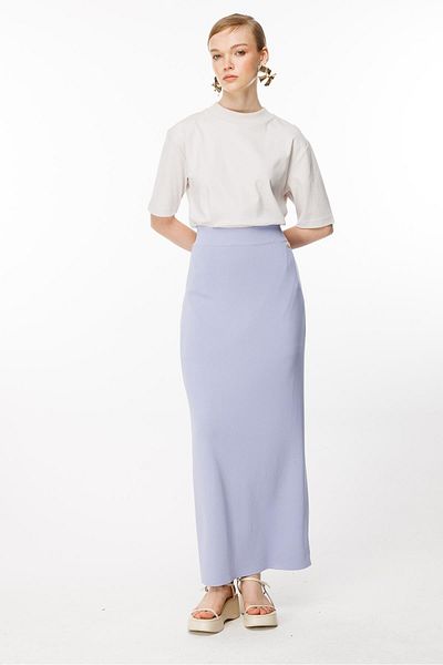 Ghisa Lilac Knitwear Skirt