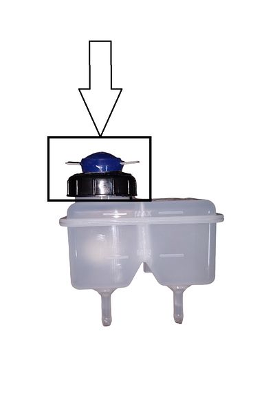 Ctn New Holland- Tümosan Hydraulic Brake Oil Tank Cover - Single Cover with Socket