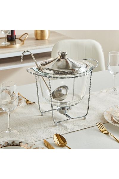 Home Box Wellshine Soup Warmer with Ladle - 4 L