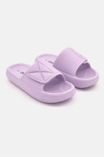coXist Women Velcro Slip On Slipper, Lilac