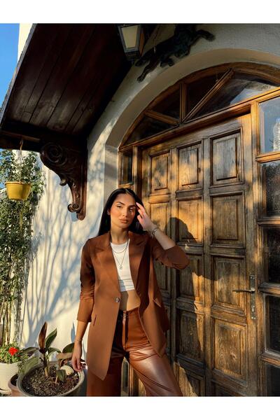 Sindimoda Dökümlü Slim Fit Kruvaze Blazer Ceket 3236