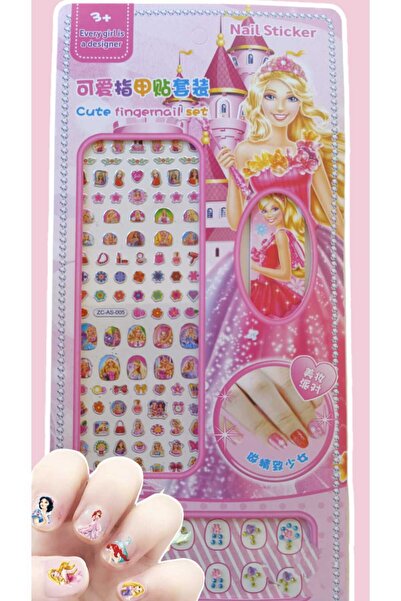 Eva&Rose 150'li Çocuk Takma Tırnak Sticker Çocuklar Için Takma Tırnak Çocuk T...