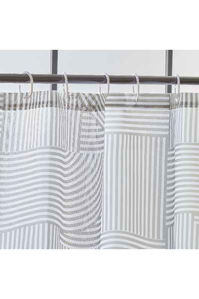 Home Box Aristo Polyester Shower Curtain With 12 Hooks 180 x 180 cm