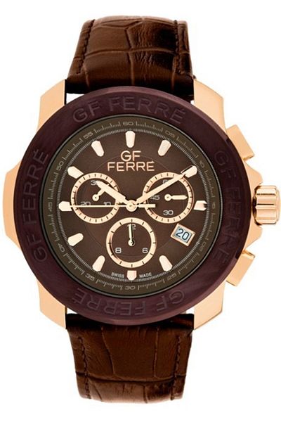 GF Ferre Gf30815-rbrbr Men's Wristwatch