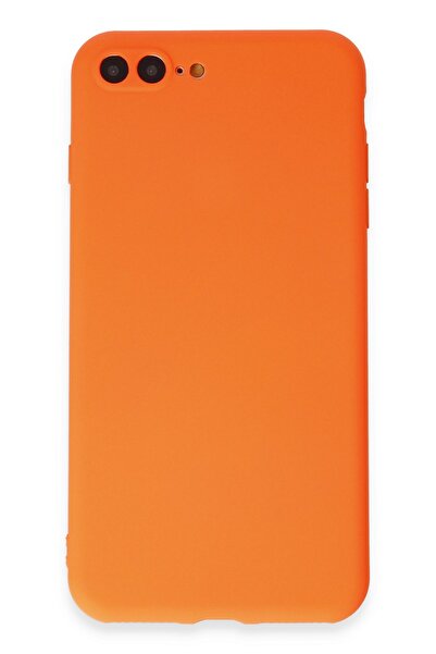 NewFace iPhone 7 Plus Case First Silicone - Orange Drstr