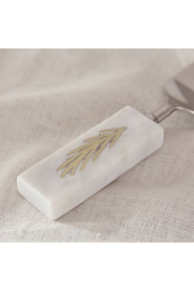Home Box Bianca Cake Server - 25 cm