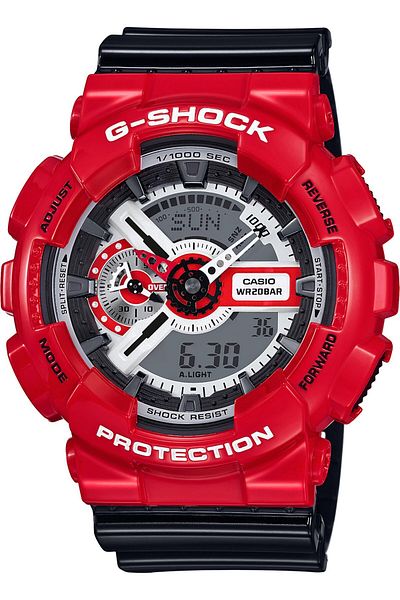 Casio ساعة يد رجالية G-shock Ga-110rd-4adr
