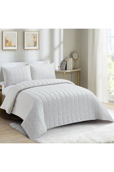 Home Box Knitnook Jersey 3-Piece King Comforter Set - 220x240 cm