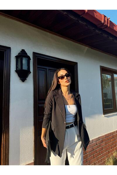 Sindimoda Dökümlü Slim Fit Kruvaze Blazer Ceket 3236