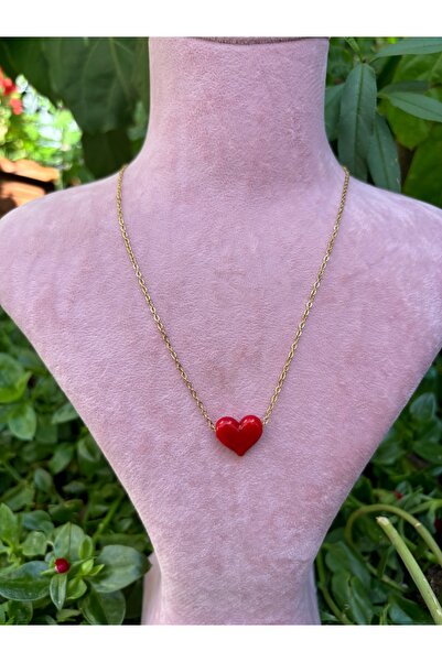 derokas قلادة مورانو الذهبية مع سلسلة من الفولاذ المقاوم للصدأ