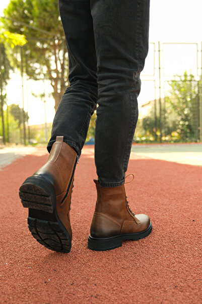 Riccon Taba Erkek Fermuarlı Postal Bot 0012726