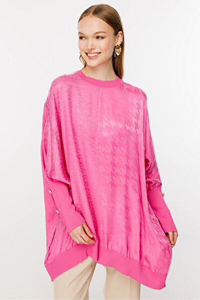 Ghisa Ribana Detaylı Tunik YENİ FUŞYA