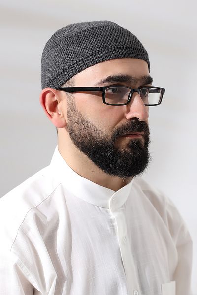 ihvanonline Καπνιστή Super Prayer Lace Λεπτομερής πλεκτό Orlon Prayer Skullcap