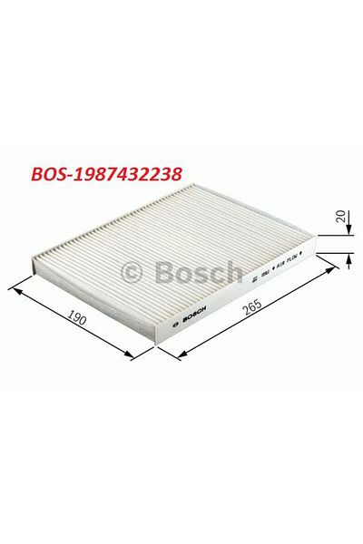 Bosch Filter Polen Nissan Qashqai 07/13/Xtrail 08/13