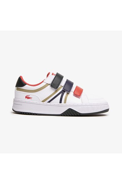Lacoste حذاء رياضي أبيض للأطفال L001