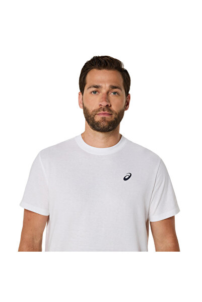 Asics Road Graphic Ss Tee Men's White Short Sleeve Tshirt 2031F026-100