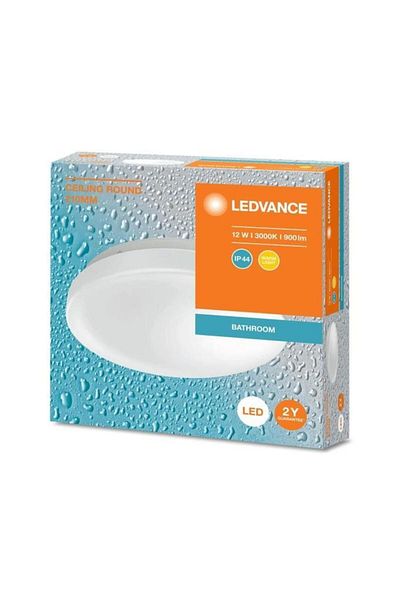 Osram Ledvance Ledvace Led Plafonier 12W 2700K 900Lm Ip44 Yellow Light Luminaire