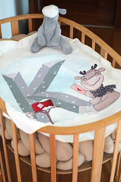 moris home Letter K Baby Blanket (80X100)