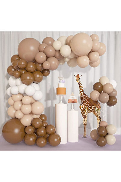 Çemrek Süs Parti Карамельний кави з молоком кави пустельний пісок білий повіт...