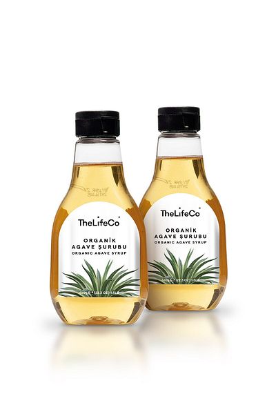 TheLifeCo 660 g X 2 Organic Agave Syrup