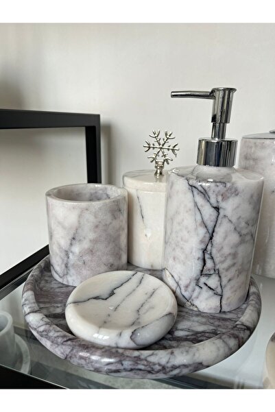 7SEPCOLLECTİON LEYLAK 5'Lİ BANYO SETİ