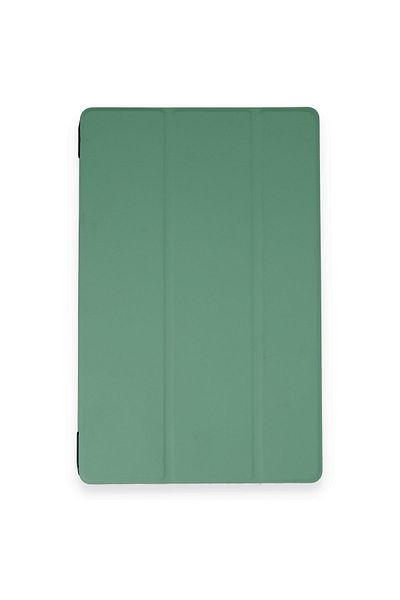 NewFace حافظة ذكية للكمبيوتر اللوحي Samsung Galaxy T970 Tab S7 Plus 12.4 - أخضر داكن Wlzor
