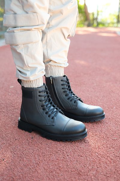 Riccon Smoked Men's Zippered Boots 0012856