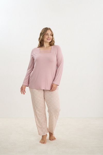 Sevim 16244 SET PIJAMA LUNGIME BATTAL