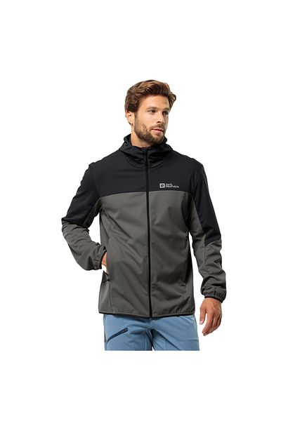 Jack Wolfskin Feldberg Hoody Men's Softshell Grey