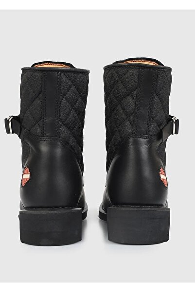 Harley Davidson Rubber Sole Leather Boots