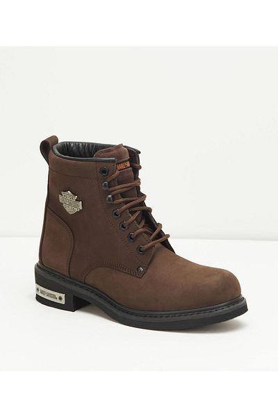 Harley Davidson Rubber Sole Leather Boots