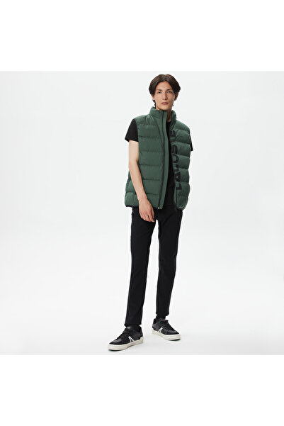 Lacoste Men's Quilted Green Vest