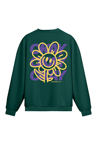 Mounte Bianca Unisex Okay - Obična majica sa kapuljačom