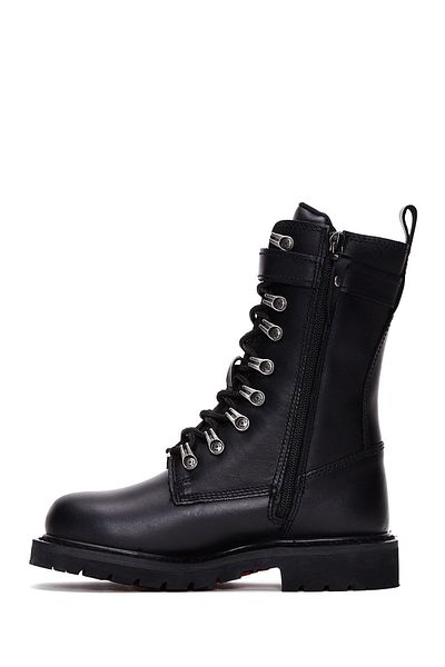 Harley Davidson Rubber Sole Leather Boots