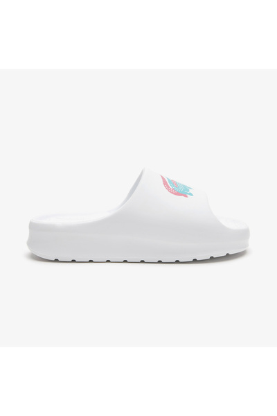 Lacoste Serve Slide 2.0 Kadın Beyaz Terlik
