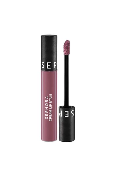 SEPHORA Cream Lip Stain Non-Smudging Velvet Finish Lipstick Matte Liquid Lipstick High Closure 10 Hours Lasting (5 ml)