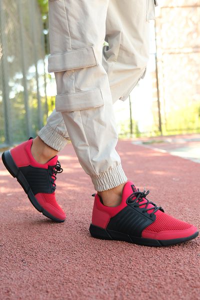 Riccon Red Sportz Men's Sneakers