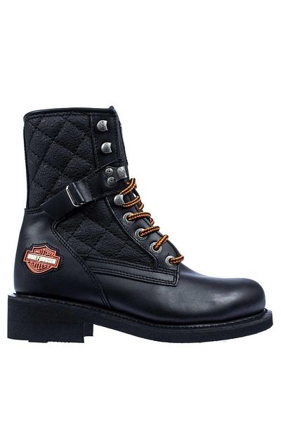 Harley Davidson Δερμάτινες μπότες από καουτσούκ