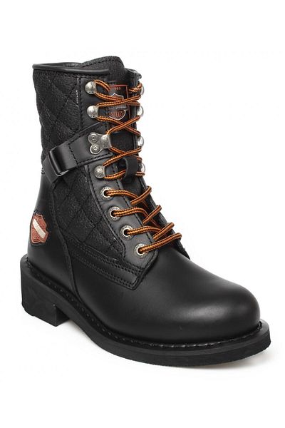 Harley Davidson Δερμάτινες μπότες από καουτσούκ